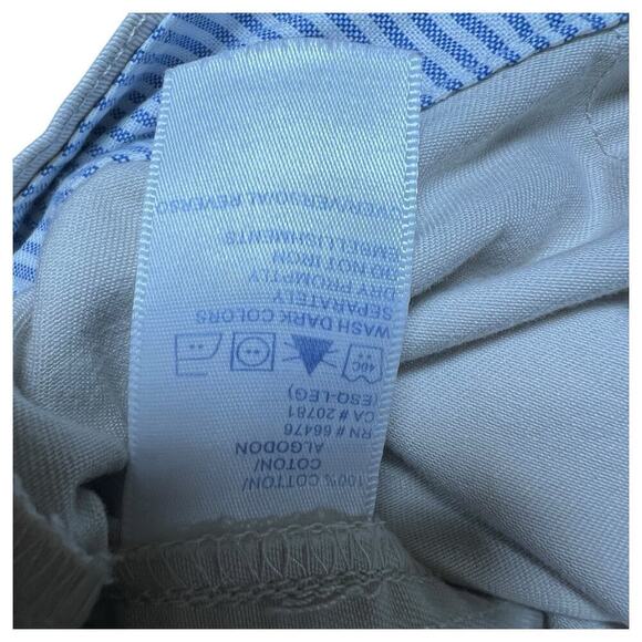 Tommy Hilfiger Khaki Wrap Front Skort Size 8 Neutral Light Academia Uniform - Picture 8 of 9